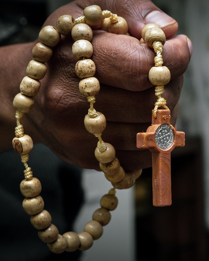 The Rosary is a popular Roman Catholic devotion used for spiritual warfare against the devil and his evil spirits.