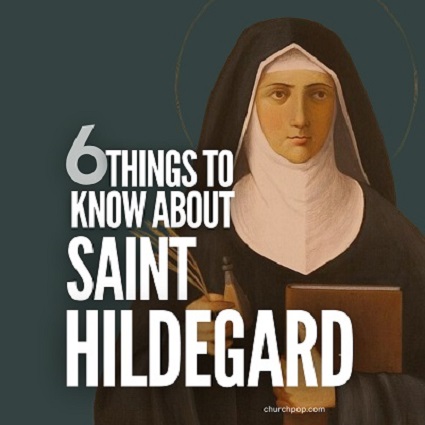 Saint Hildegard of Bingen, a Doctor of the Church, was truly a Renaissance woman of her time.