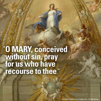The Immaculate Conception of Mary, honored as the New Ark of the New Covenant, is celebrated every year on December 8 by the Holy Roman Catholic Church.