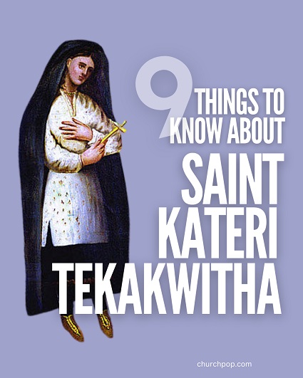 Saint Kateri Tekakwitha is the first Native American Saint in the Roman Catholic Church.