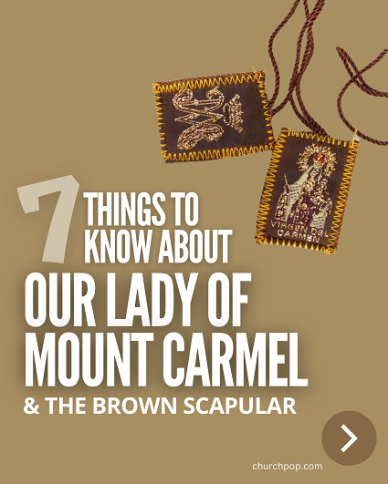 The Brown Scapular is a sacramental in the Roman Catholic Church for disciples of Jesus Christ who live under protective mantle of the Blessed Virgin Mary.