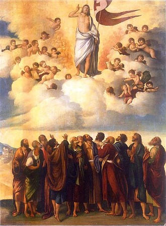 christ ascension into heaven