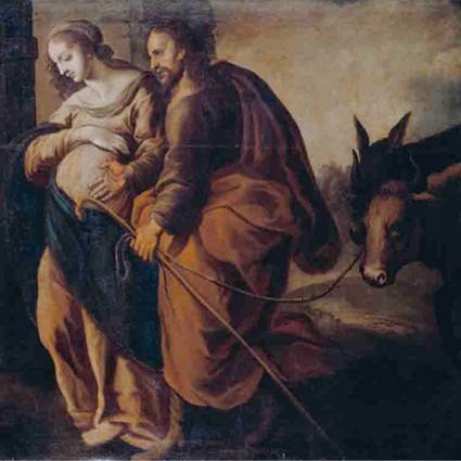 The Holy Family's journey from Nazareth to Bethlehem meant that it was a dangerous trip over 90 miles.