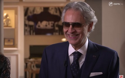 Renown opera singer, Andrea Bocelli, helps the poor through his Andrea Bocelli Foundation.