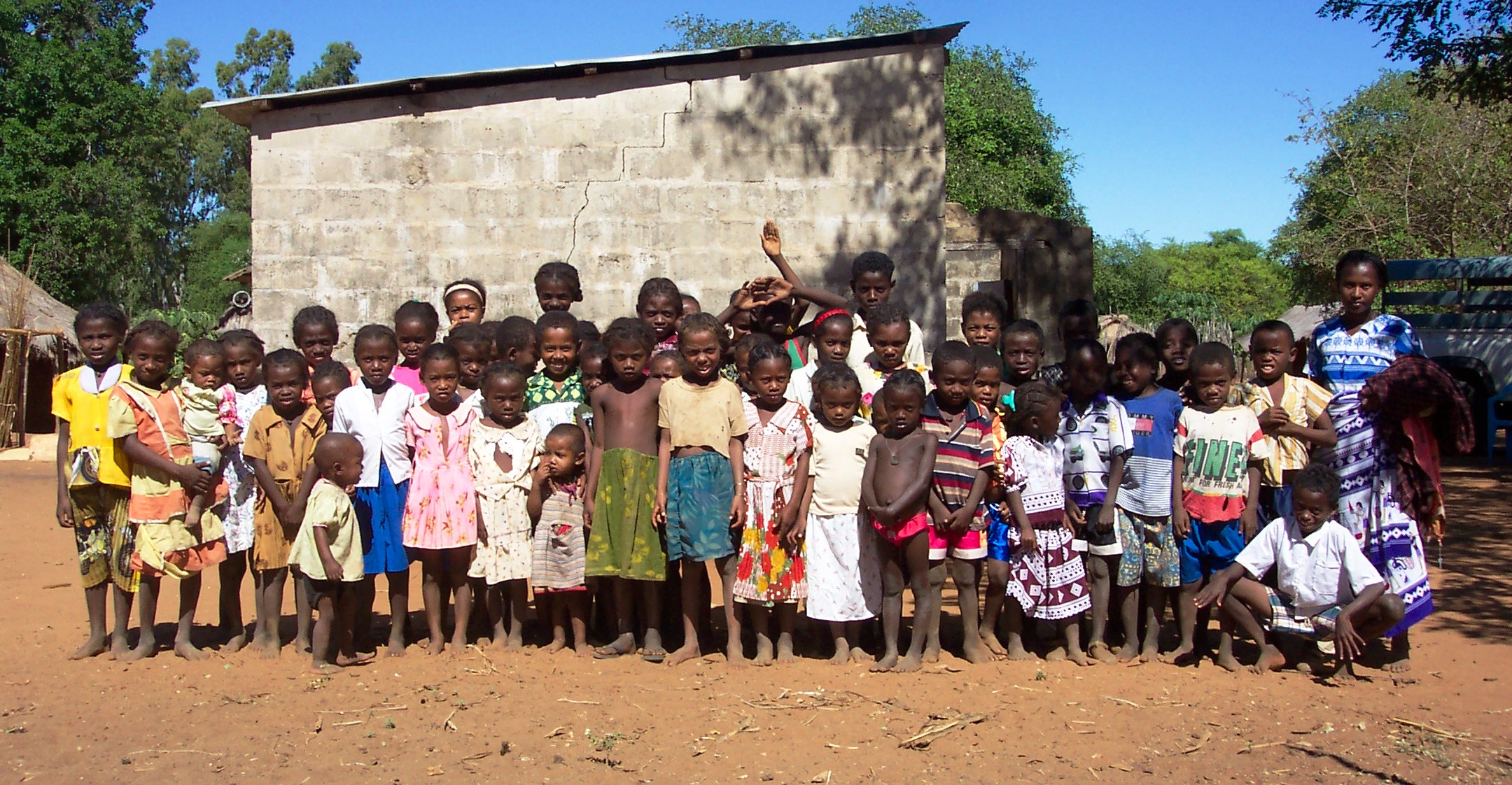 For school children in Madagascar, having enough food to keep from starving is a higher priority than a grade school education.