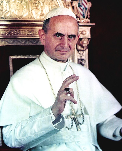 Pope Saint Paul VI is the author of the great, prophetic encyclical condemning artificial contraception, Humanae Vitae.