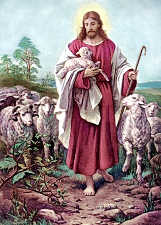 Jesus Christ is the Good Shepherd who lays down His life for His Sheep. (Gospel of John, chapter 10)